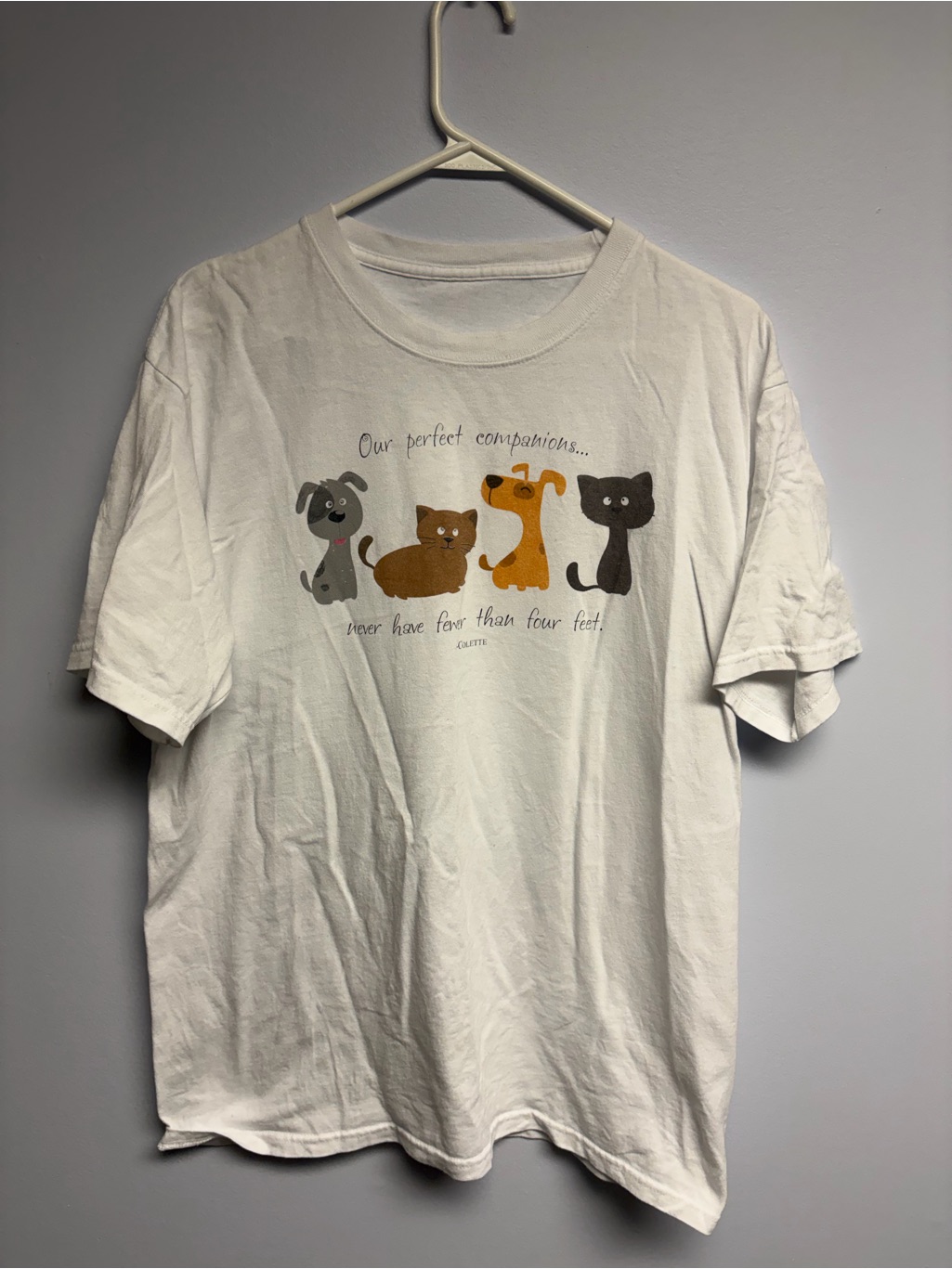 Our Perfect Companions Never Have Fewer Than Four Feet Tee